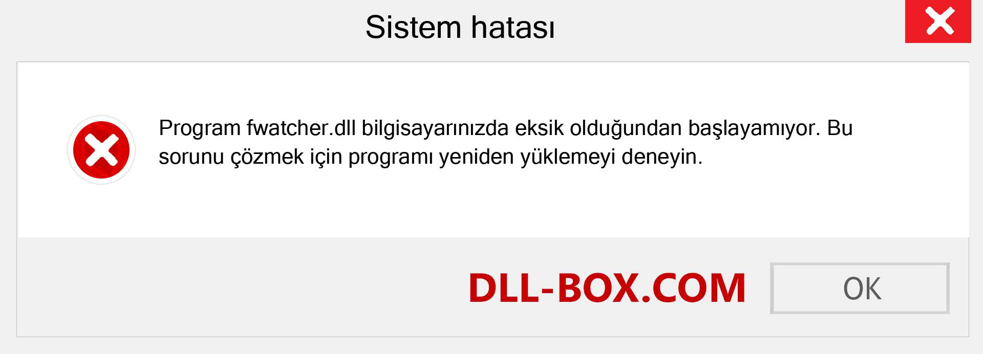 fwatcher.dll dosyası eksik mi? Windows 7, 8, 10 için İndirin - Windows'ta fwatcher dll Eksik Hatasını Düzeltin, fotoğraflar, resimler